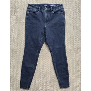 J Jill Jeans Womens‎ 8 Dark Blue Premium Flex High Rise Leggings 29x27"